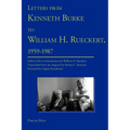 Letters from Kenneth Burke to William H. Rueckert, 1959-1987 - Paperback
