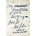 The Annotated Prison Writings of Oscar Wilde - Paperback