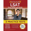LSAT Prep 2025 and 2026: 3 Practice Tests and LSAT Study Guide Book [11th Edition] - Paperback