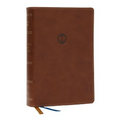 Enduring Word Study Bible: Pastoral Commentary from Every Chapter of the Bible (Nkjv, Brown Leathersoft, Red Letter, Comfort Print) - Imitation Leather