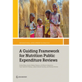 A Guiding Framework for Nutrition Public Expenditure Reviews - Paperback