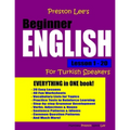 Preston Lee's Beginner English Lesson 1 - 20 For Turkish Speakers - Paperback