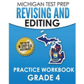 MICHIGAN TEST PREP Revising and Editing Practice Workbook Grade 4: Develops Writing, Language, and Vocabulary Skills - Paperback