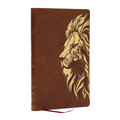 Kjv, Personal Size New Testament, Tan Leathersoft, Red Letter, Comfort Print - Imitation Leather