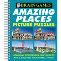 Brain Games - Picture Puzzles: Amazing Places - How Many Differences Can You Spot While Boosting Your Travel Trivia? - Spiral
