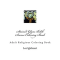 Stained Glass Bible Scenes Coloring Book: Adult Religious Coloring Book - Paperback
