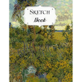 Sketch Book: Van Gogh Sketchbook Scetchpad for Drawing or Doodling Notebook Pad for Creative Artists Sunset at Montmajour - Paperback