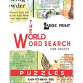 In The World Word Search Puzzles Book: Large Print Word Search Book for Adults - Paperback
