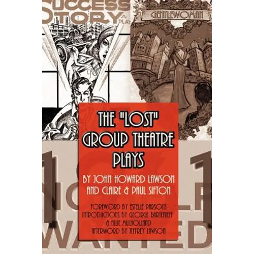 The Lost Group Theatre Plays - Paperback