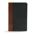 CSB Rainbow Study Bible, Black/Tan Leathertouch - Imitation Leather