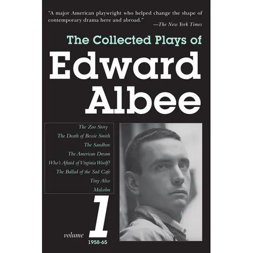 The Collected Plays of Edward Albee, Volume 1: 1958-1965 - Paperback