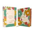 Niv, Artisan Collection Bible, Cloth Over Board, Multi-Color/Floral, Red Letter, Comfort Print - Hardcover