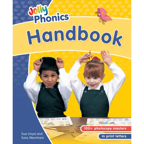 Jolly Phonics Handbook: In Print Letters (American English Edition) - Spiral