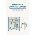 Starting A Curated Closet: Keep A Capsule Wardrobe For Your Style - Paperback