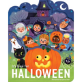 It's Time for Halloween: A Lush Multi-Layered Die Cut Reveal Celebrating Halloween - Board Book