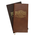 Morning and Evening Tan Leather: Daily Readings by C. H. Spurgeon - Leather