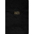 Rvr 1960 Biblia Letra Supergigante, Negro Piel Fabricada Con Índice (Edición 2023): Con Referencias. Nueva Tipografía - Bonded Leather