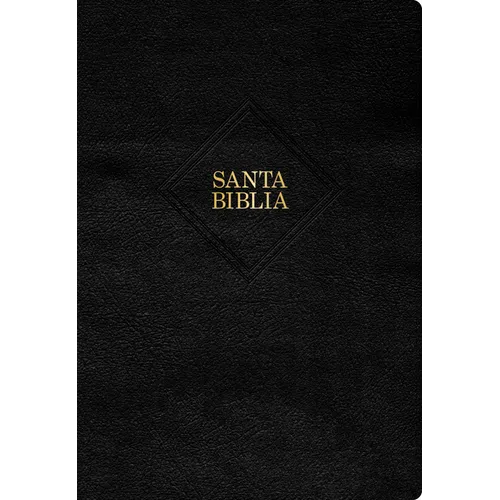 Rvr 1960 Biblia Letra Supergigante, Negro Piel Fabricada Con Índice (Edición 2023): Con Referencias. Nueva Tipografía - Bonded Leather