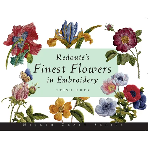 Redout's Finest Flowers in Embroidery - Paperback