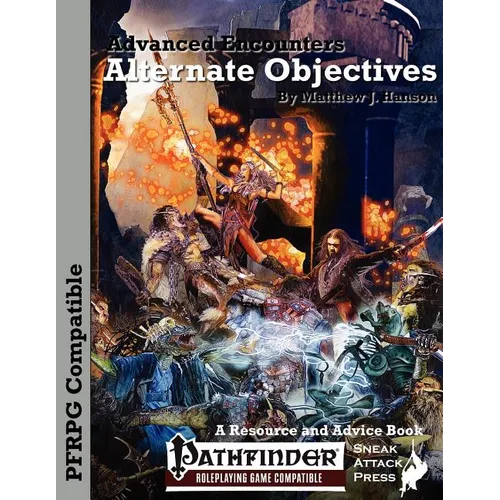 Advanced Encounters: Alternate Objectives (PFRPG) - Paperback