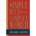 Simple Rules for a Complex World - Paperback