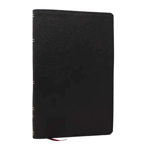 Nkjv, Personal Size New Testament, Black Genuine Leather, Red Letter, Comfort Print - Leather