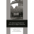 Free Speech and Intellectual Diversity in Higher Education - Paperback