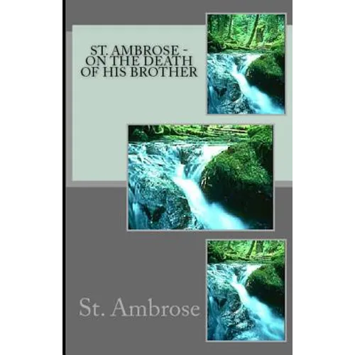 On the Death of His Brother - Paperback