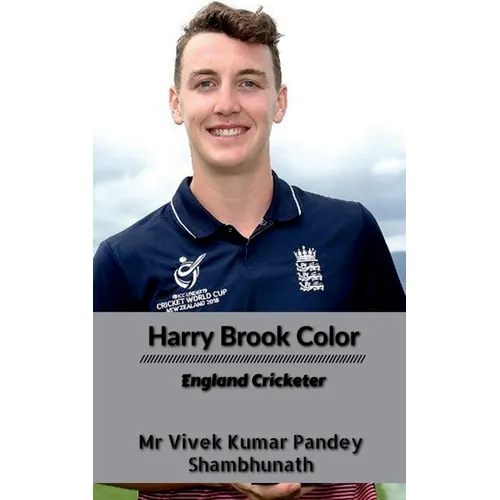 Harry Brook Color: England Cricketer - Paperback