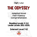 The Odyssey Adapted Novel High Interest Low Level Fast Fluency and Comprehension - Paperback