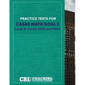 Practice Tests for Math GOAL 2 Level A―Forms 921M and 922M - Paperback