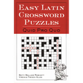 Easy Latin Crossword Puzzles - Paperback