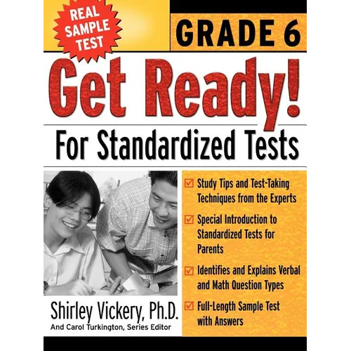 Get Ready! for Standardized Tests: Grade 6 - Paperback