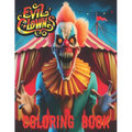 Evil clowns: Coloring book for adults - Paperback