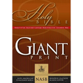 Giant Print Handy-Size Bible-NASB - Bonded Leather