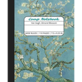 Comp Notebook: Van Gogh Almond Blossom Wide Ruled Composition Notebook Journal for Students, College, School, Office, Work - Paperback