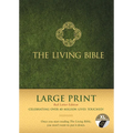 The Living Bible Large Print Red Letter Edition - Hardcover