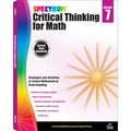 Spectrum Critical Thinking for Math, Grade 7: Volume 49 - Paperback