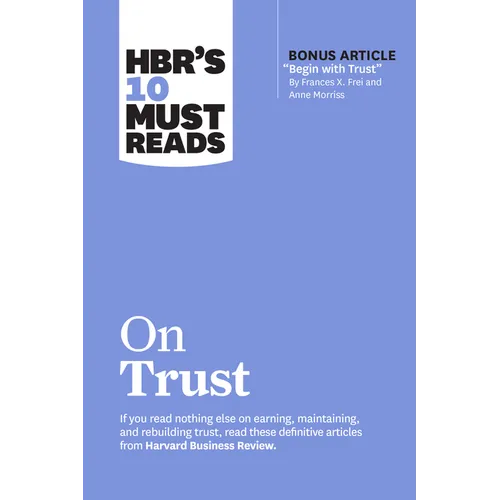 Hbr's 10 Must Reads on Trust - Paperback