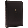 KJV Holy Bible: Compact with 43,000 Cross References, Black Leathersoft Zipper Closure, Red Letter, Comfort Print: King James Version - Imitation Leather