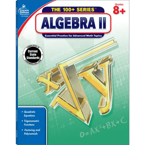 Algebra II, Grades 8 - 10: Volume 1 - Paperback