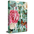 Biblia Rvr 1960 Letra Grande Tamaño Manual, Tapa Dura Jardin de Flores / Spanish Bible Rvr 1960 Handy Size Large Print Hardcover Garden of Flowers - Hardcover