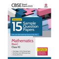 CBSE Board Exams 2023 I Succeed 15 Sample Question Papers Mathematics (Basic) Class 10 - Paperback