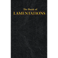 Lamentations: The Book of - Hardcover