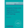 Quadratic Forms with Applications to Algebraic Geometry and Topology - Paperback