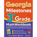 Georgia Milestones 3rd Grade Math Workbook: Comprehensive Practice, Challenging Exercises, and Strategic Guidance for Complete Test-Day Confidence - Paperback