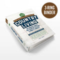 The Encyclopedia of Country Living, 50th Anniversary Edition: The Original Manual for Living Off the Land & Doing It Yourself (3-Ring Binder) - Spiral