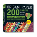 Origami Paper 200 Sheets Kimono Patterns 6 (15 CM): Tuttle Origami Paper: Double-Sided Origami Sheets Printed with 12 Patterns (Instructions for 6 Pro - Loose Leaf