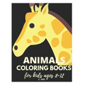 animals coloring books for kids ages 8-12: 50 great animal coloring picture collections. - Paperback