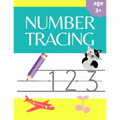 number tracing: lots and lots of number tracing practice, handwriting time, number writing practice book, number tracing for preschoolers. - Paperback